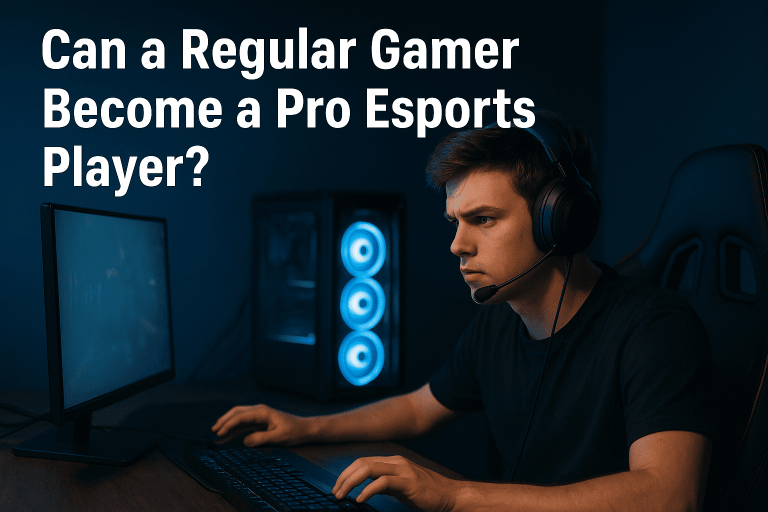 Can a Regular Gamer Become a Pro Esports Player?