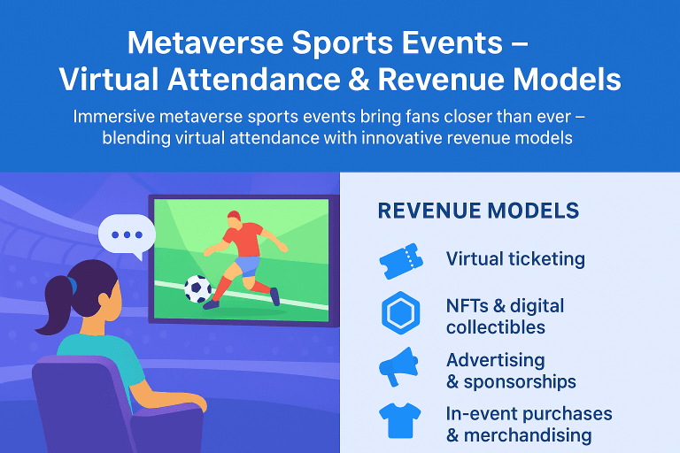Metaverse Sports Events – Virtual Attendance & Revenue Models