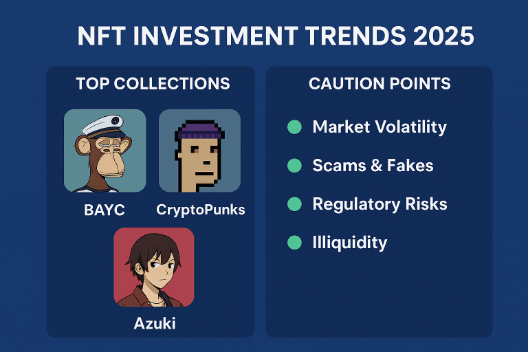 NFT Investment Trends 2025 – Top Collections & Caution Points