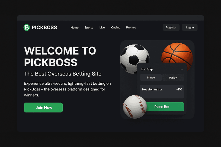 PickBoss — Best Overseas Betting Site Review