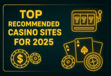 Top Recommended Casino Sites for 2025