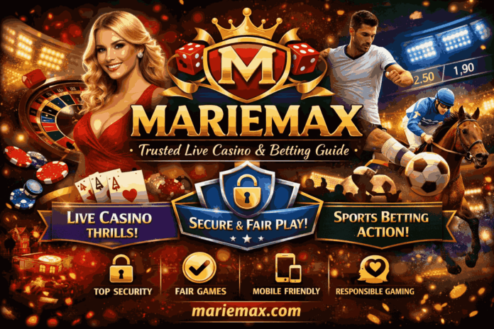 Mariemax — Trusted Live Casino & Betting Site Guide