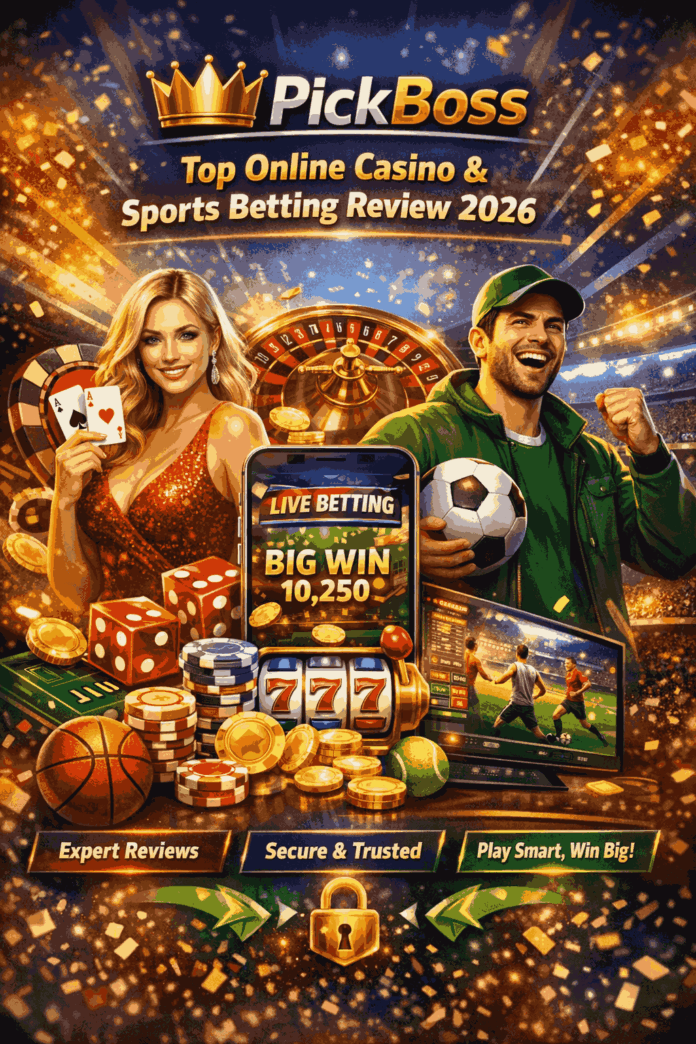 PickBoss — Top Online Casino & Sports Betting Review 2026