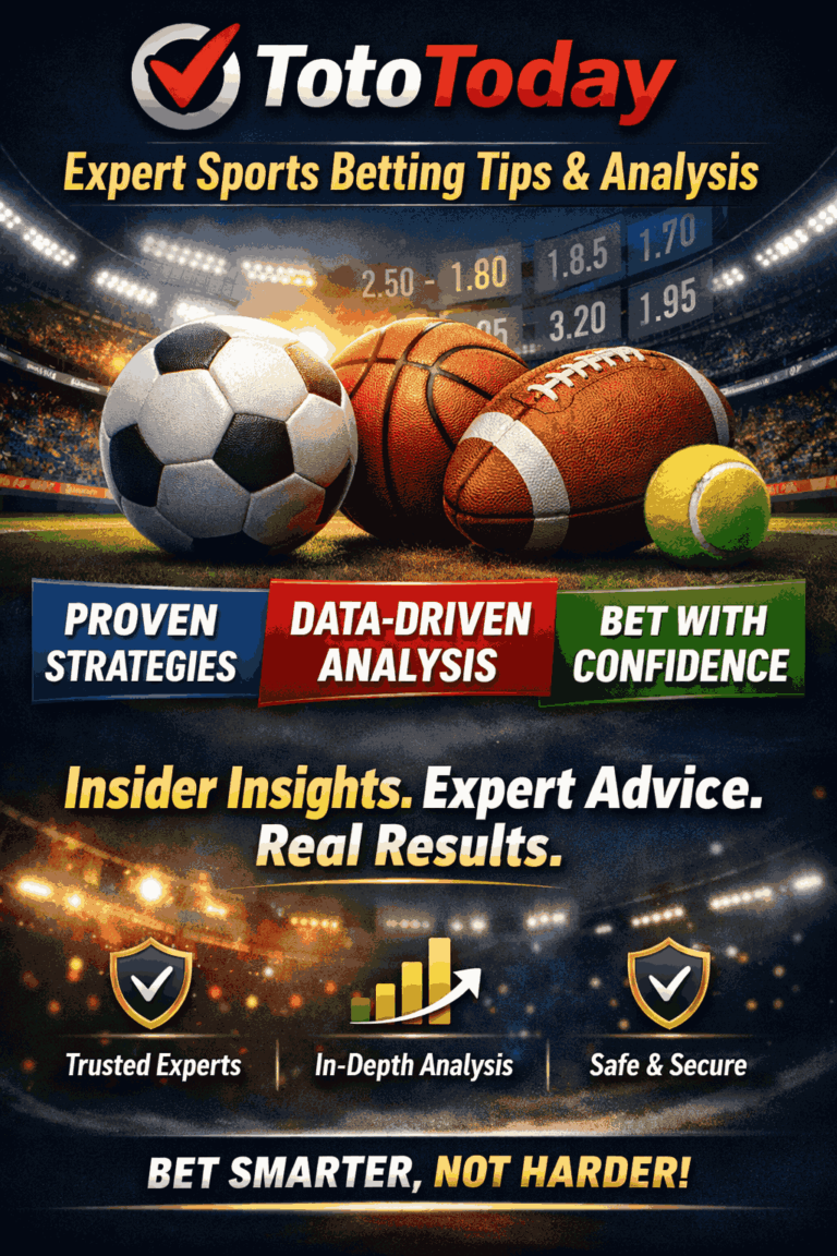 TotoToday — Expert Sports Betting Tips & Analysis