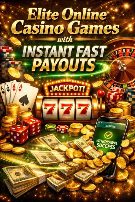 Elite Online Casino Games with Instant Fast Payouts