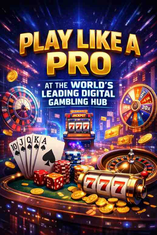 Play Like a Pro at the World’s Leading Digital Gambling Hub