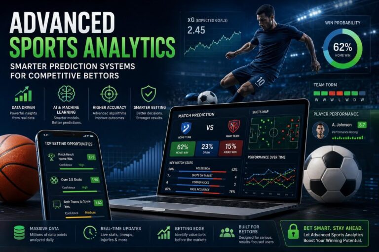 Advanced Sports Analytics — Smarter Prediction Systems for Competitive Bettors