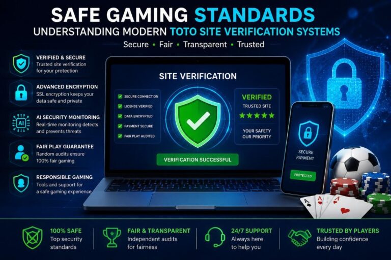 Safe Gaming Standards — Understanding Modern Toto Site Verification Systems