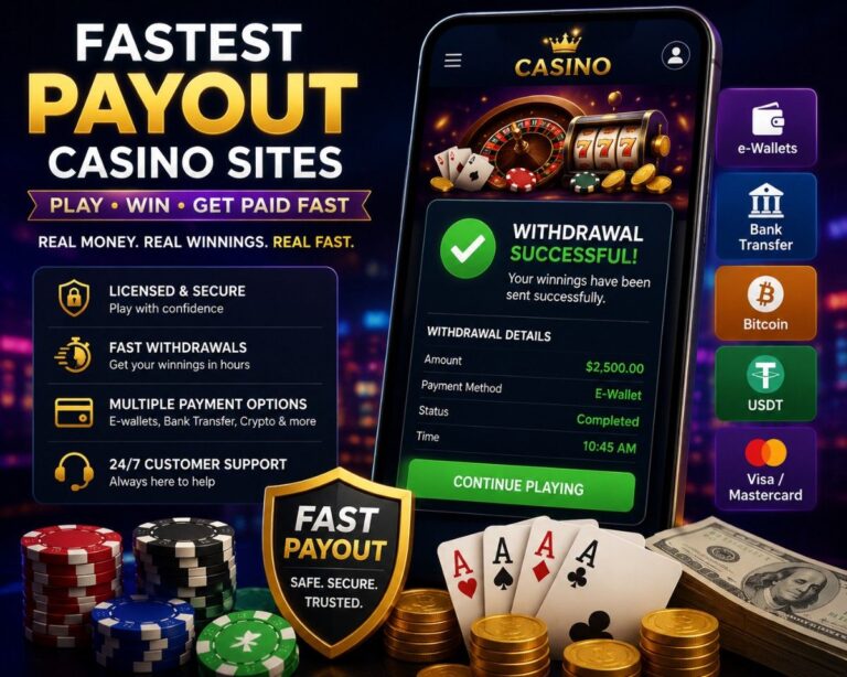 Exploring the Fastest Payout Casino Sites for Real Money Players