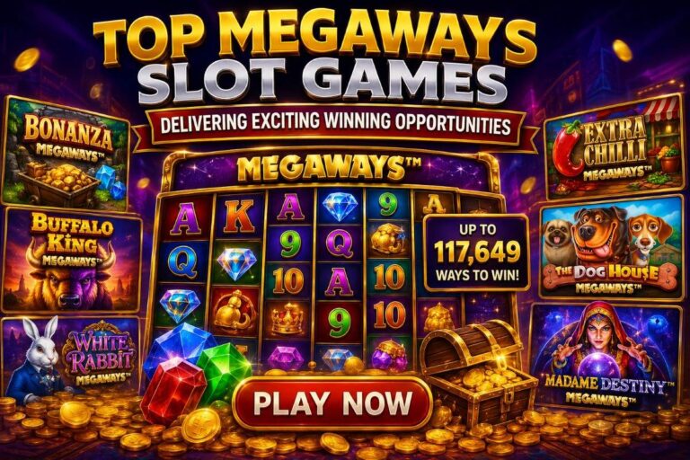 Top Megaways Slot Games Delivering Exciting Winning Opportunities