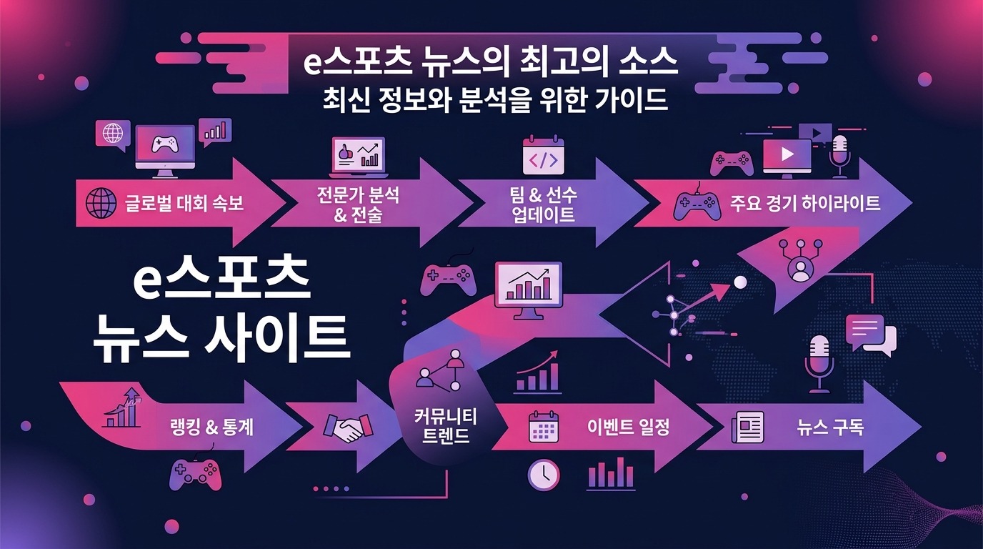 e스포츠 뉴스 사이트