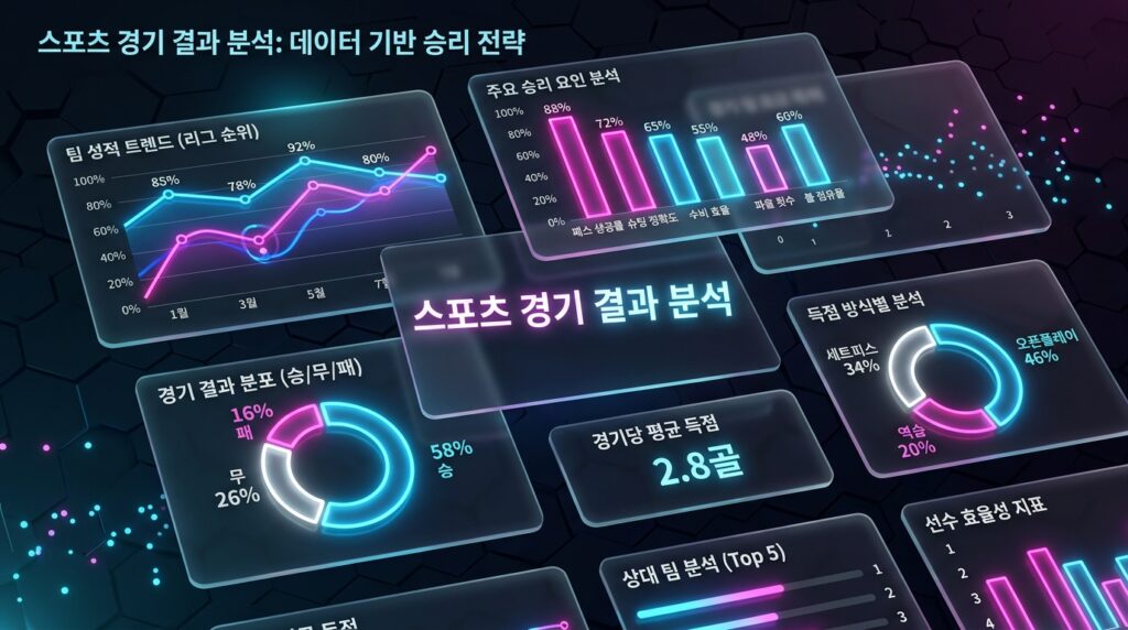 스포츠 경기 결과 분석