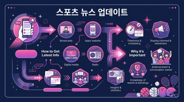 스포츠 뉴스 업데이트: 최신 정보를 얻는 방법과 그 중요성