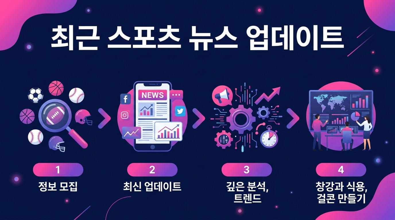 최근 스포츠 뉴스 업데이트