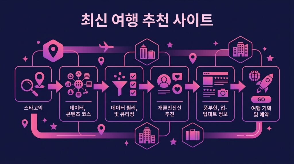최신 여행 추천 사이트