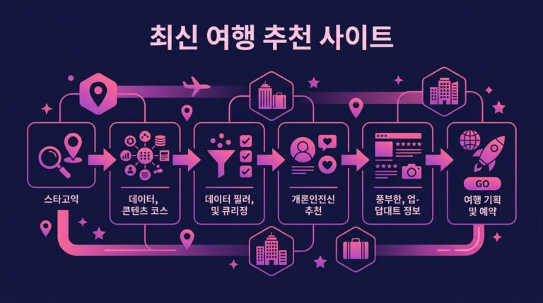 최신 여행 추천 사이트를 위한 최고의 여행 정보 제공 방법