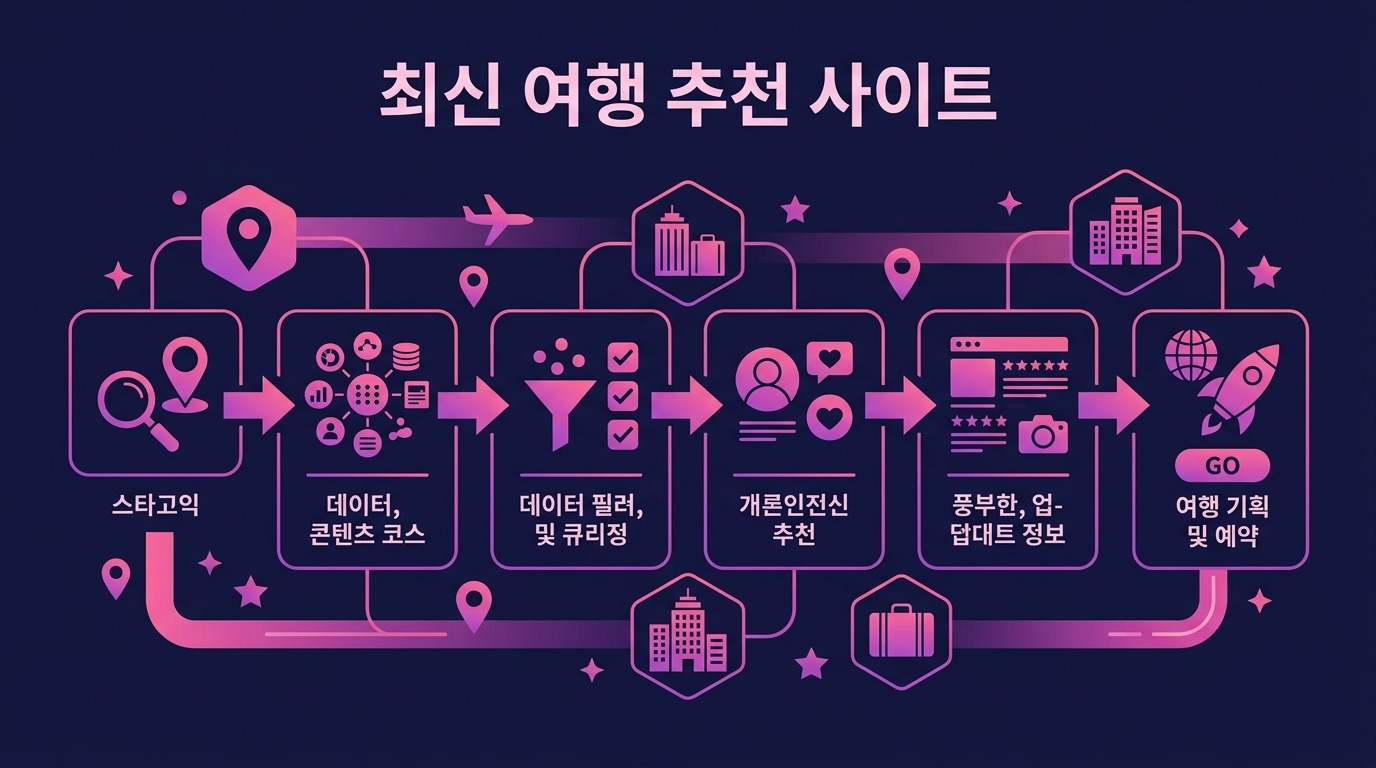 최신 여행 추천 사이트